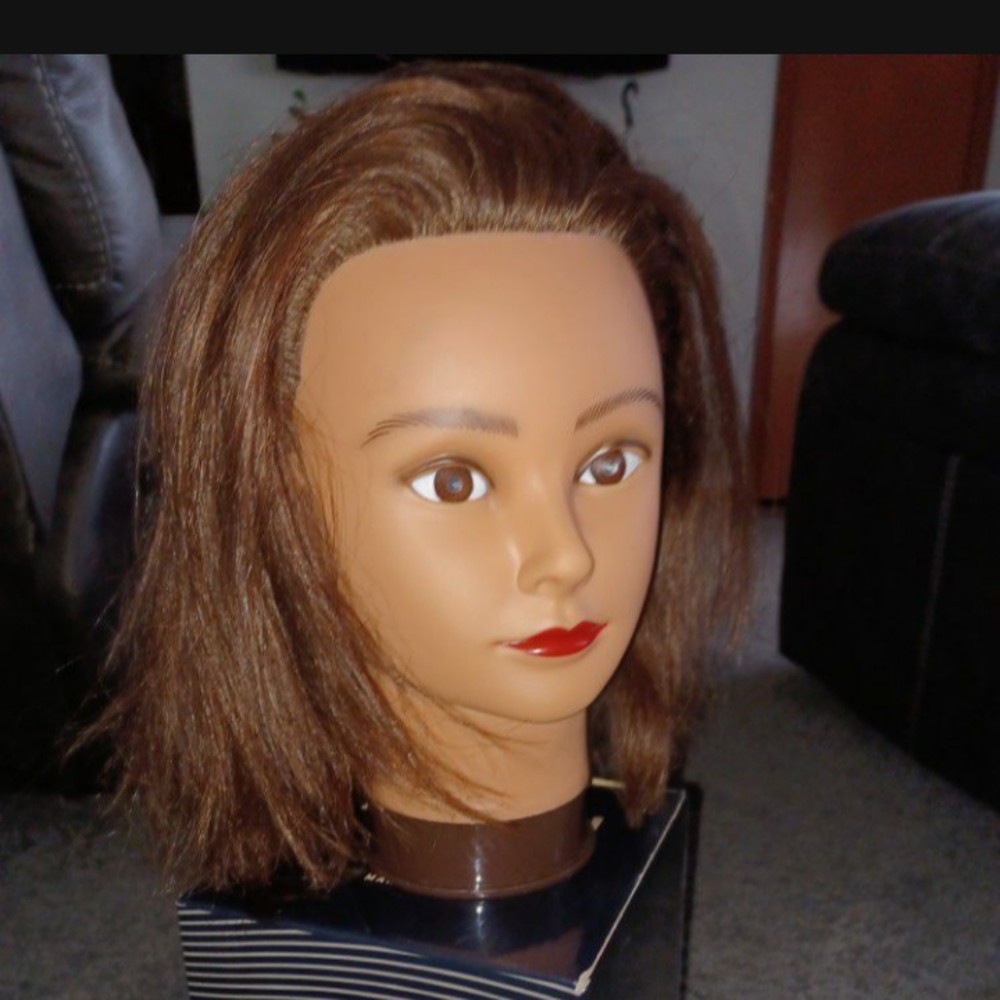 Professional mannequin training head